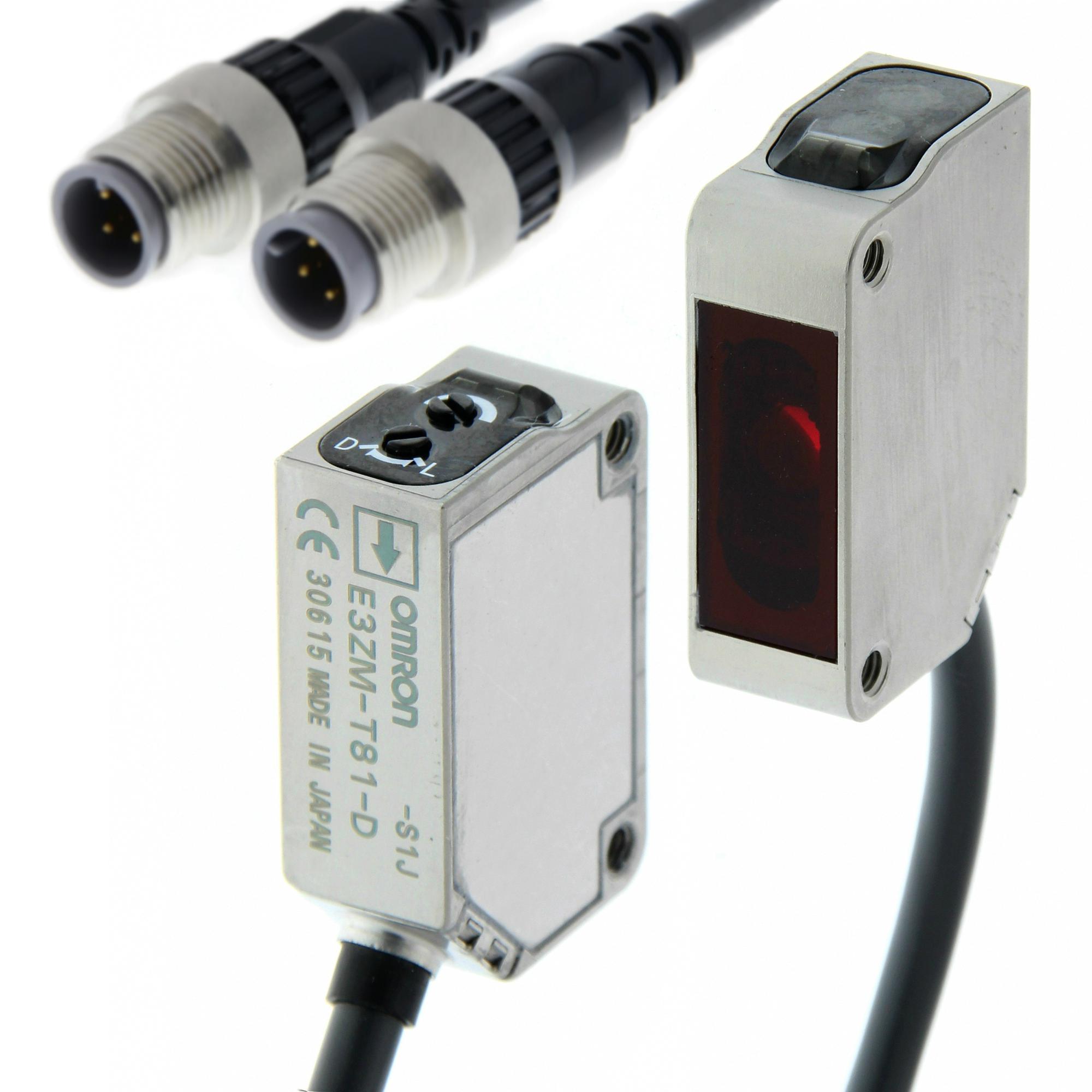 E3ZM-T81-S1J 0.3M PHOTOELECTRIC SENSOR, PNP, 15M OMRON