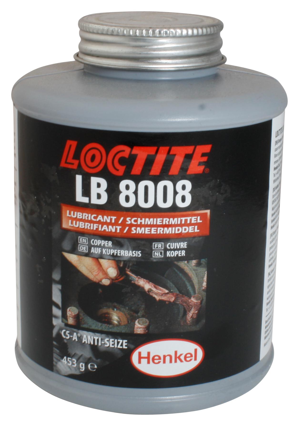 LB 8008, 454G LUBRICANT, CONTAINER, 454G LOCTITE