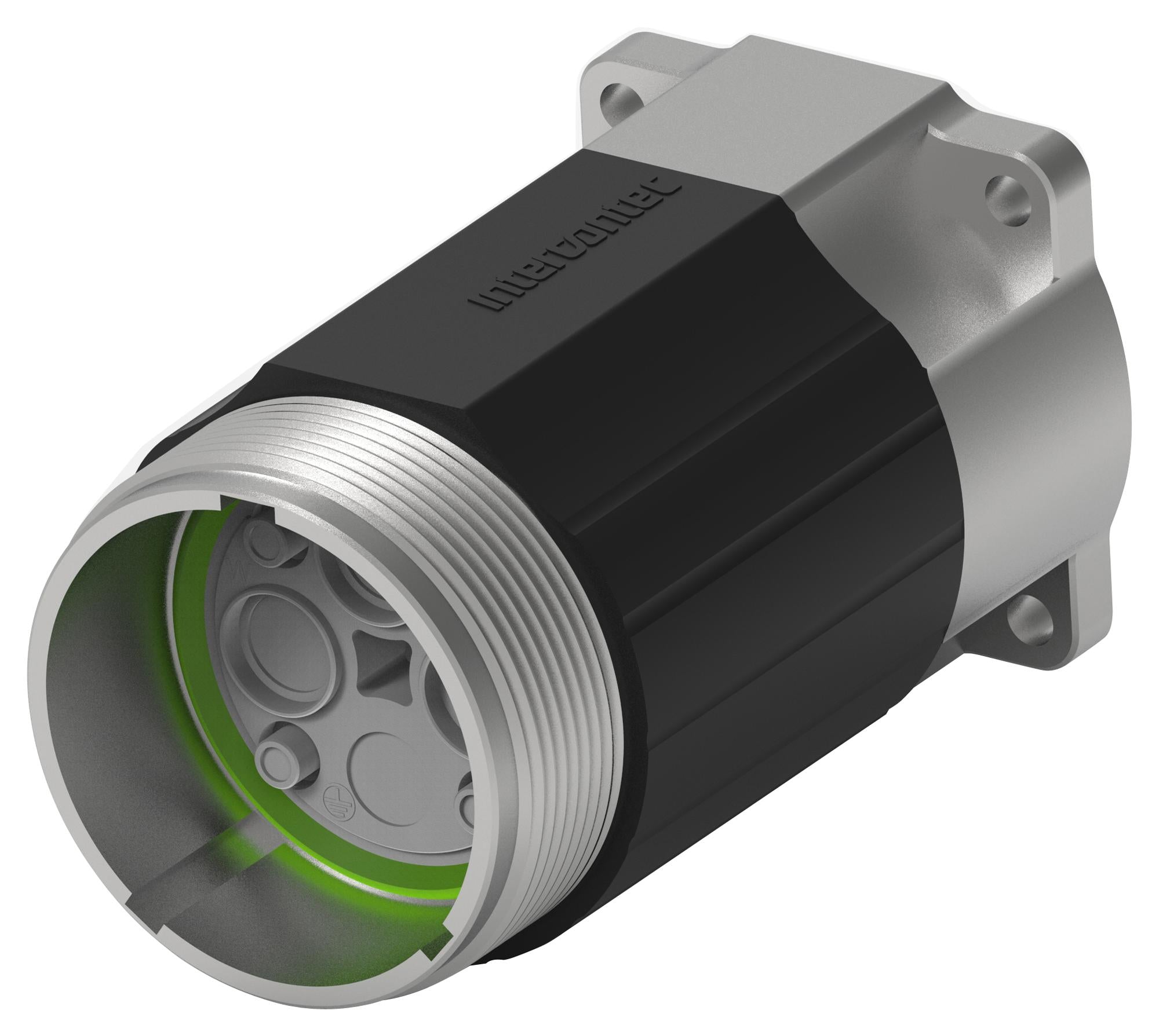 DEGA003NN00000001000 CIRCULAR CONNECTOR, RCPT, 8POS, FLANGE INTERCONTEC - TE CONNECTIVITY