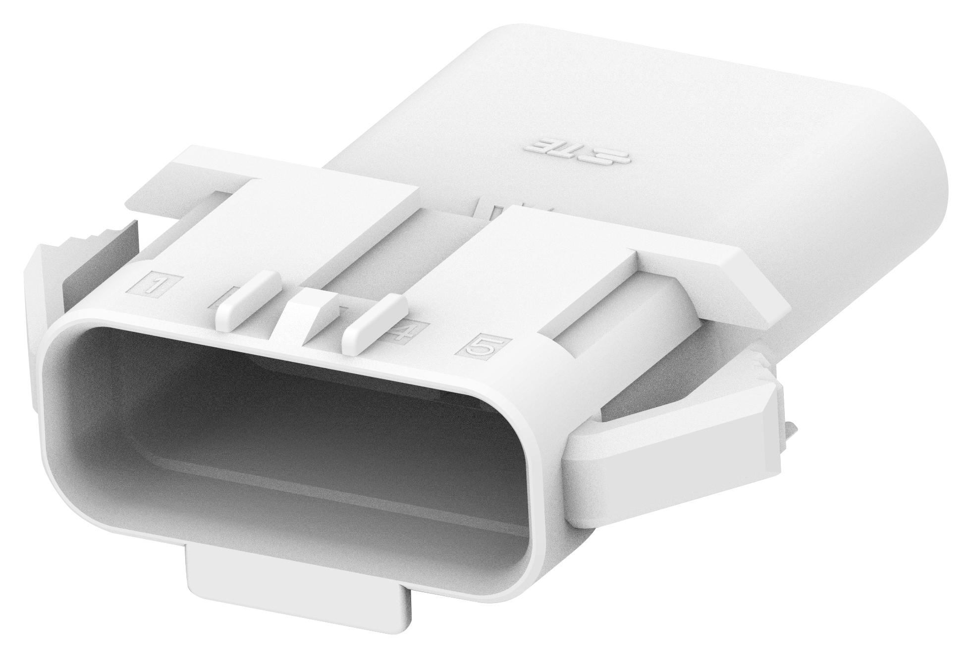 2321926-5 CONNECTOR HOUSING, RCPT, 5POS, 1ROW TE CONNECTIVITY