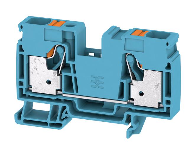 2494100000 TERMINAL BLOCK, DIN RAIL, 2POS, 4AWG WEIDMULLER