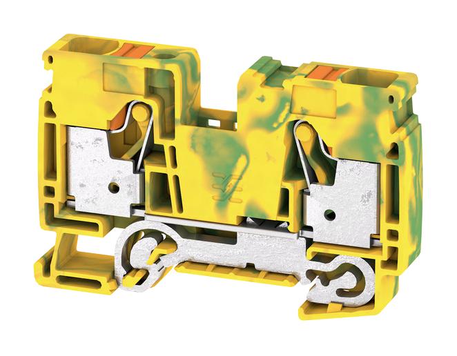 2494010000 TERMINAL BLOCK, DIN RAIL, 2POS, 4AWG WEIDMULLER