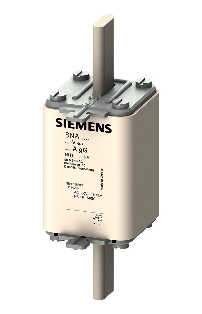 3NA3140 HRC FUSE, 200A, 500VAC/440VDC, BLADE TAG SIEMENS