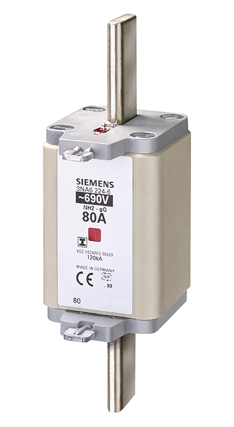 3NA6242-6 HRC FUSE, 224A, 690VAC, 440VDC, BLADE SIEMENS