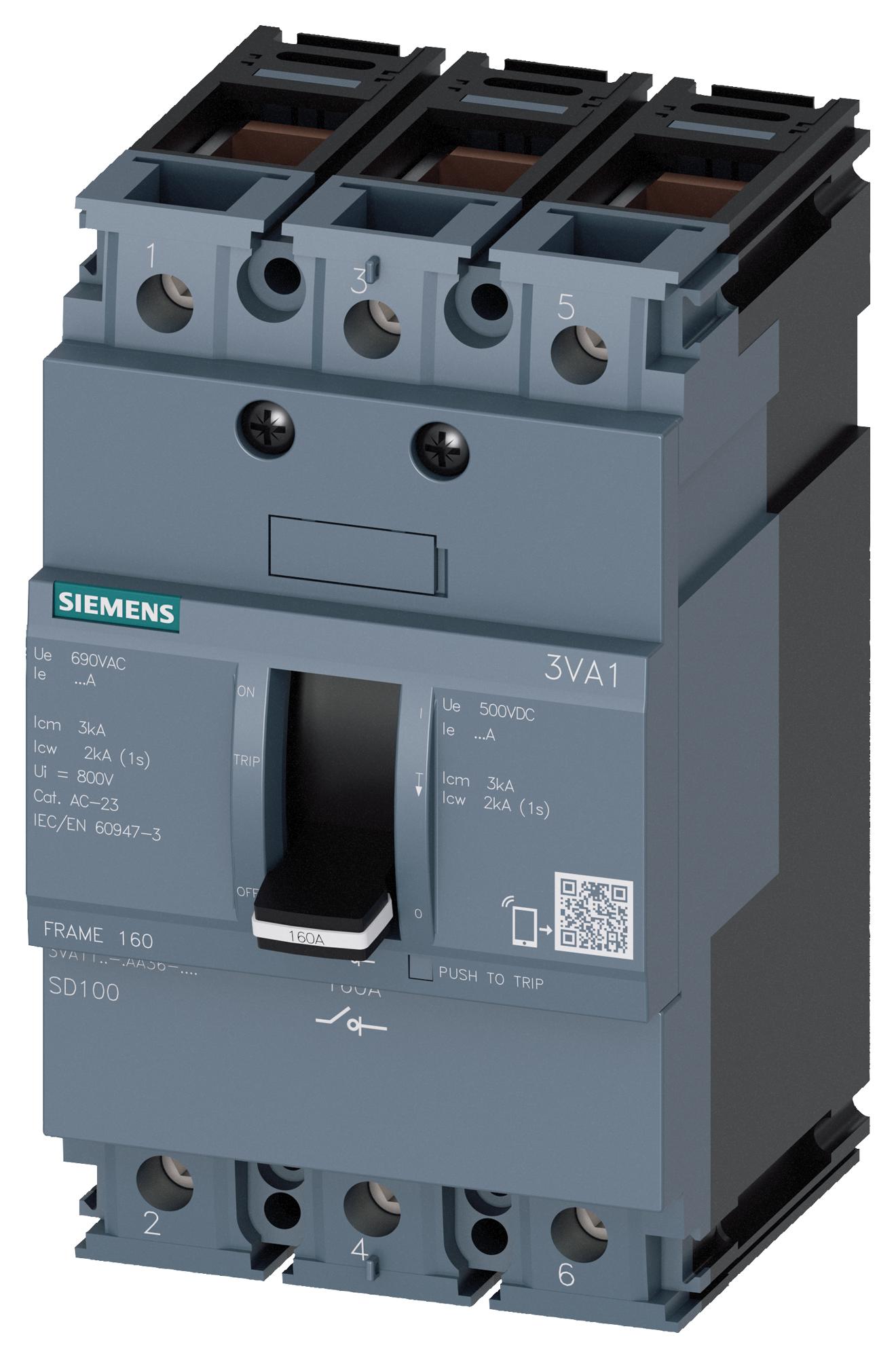 3VA1163-1AA36-0AH0 ISOLATOR SWITCHES SIEMENS