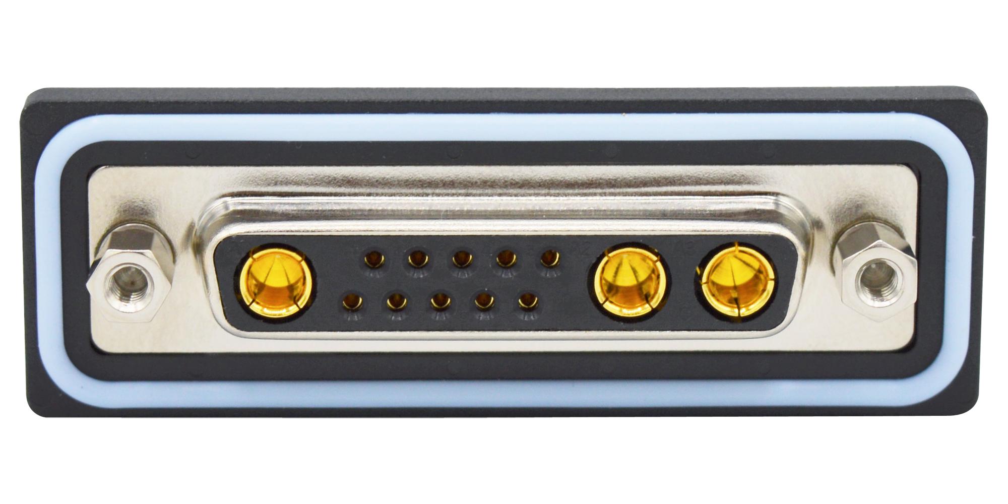 CDFV13W3213L252 COMBO D-SUB CONN, RCPT, DB-13W3, SOLDER NORCOMP