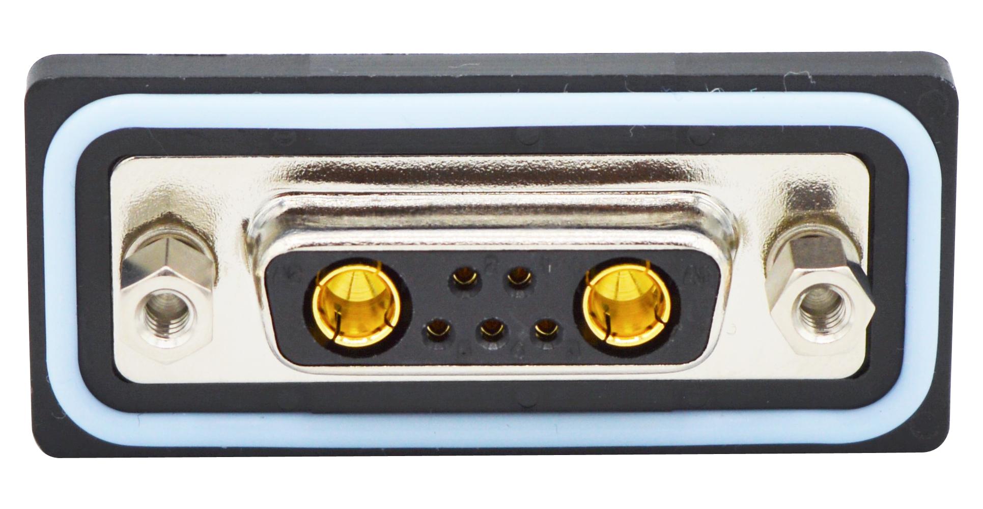 CDFV7W2213L411 COMBO D-SUB CONN, RCPT, DA-7W2, SOLDER NORCOMP