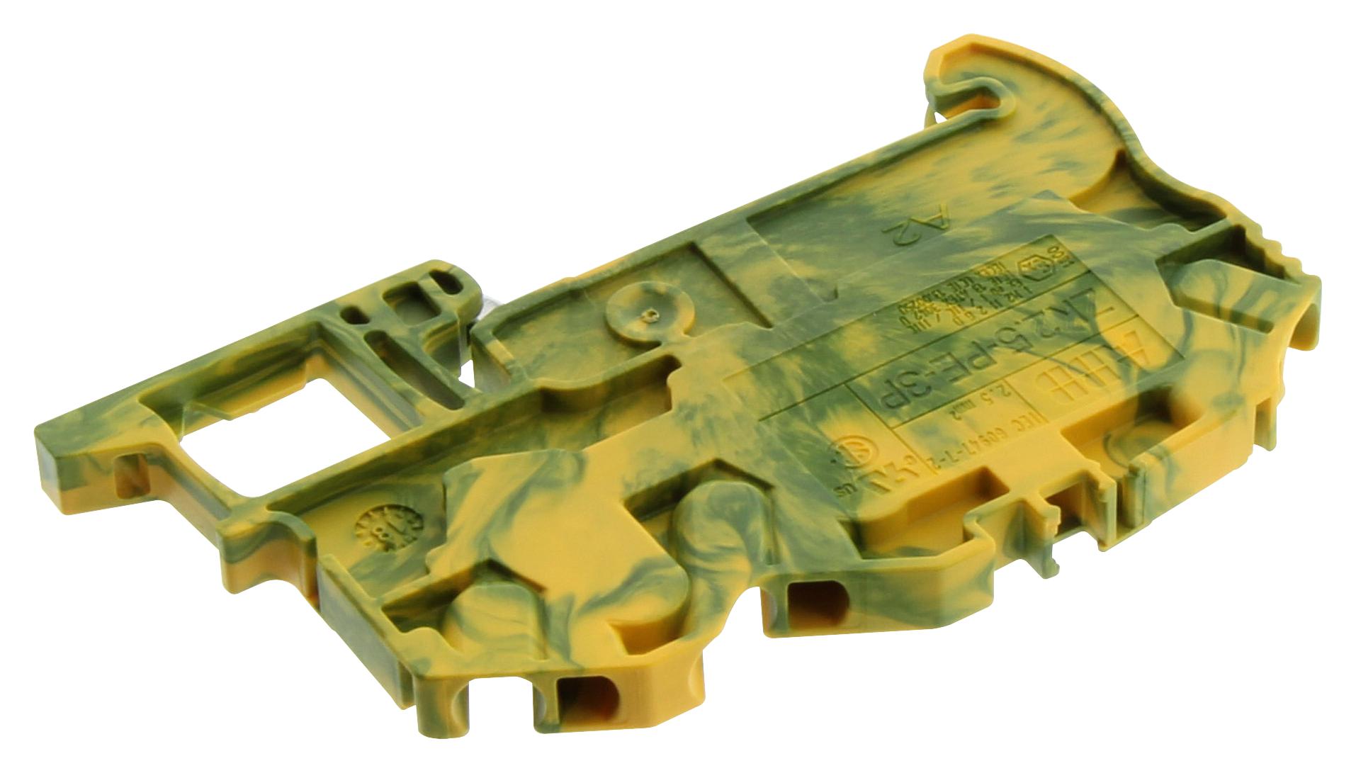 1SNK705151R0000 TERMINAL BLOCK, DINRAIL, 3POS, 12AWG ENTRELEC - TE CONNECTIVITY