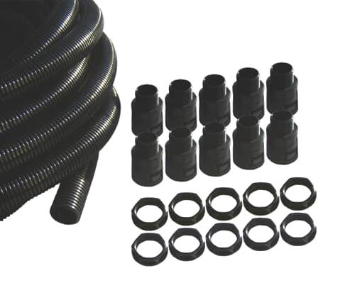 CP-AF25A CONTRACTOR PACK, LFH, BLACK, 25MM ABB - ADAPTAFLEX