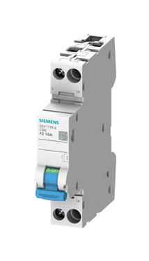 5SY1702-4 THERMAL MAG CKT BREAKER, 1P, 2A, 230VAC SIEMENS