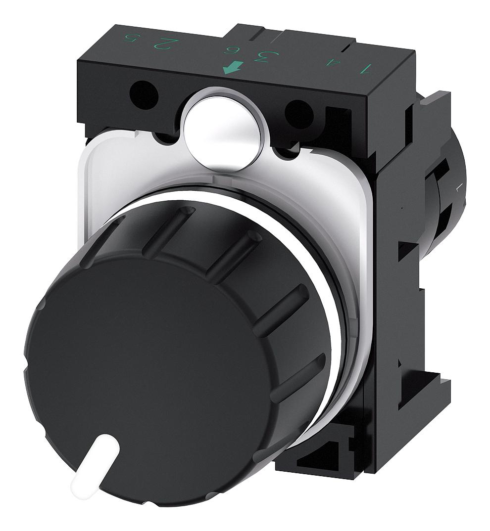 3SU1200-2PT10-1AA0 POTENTIOMETER, ROTARY, 1 GANG, 47KOHM SIEMENS