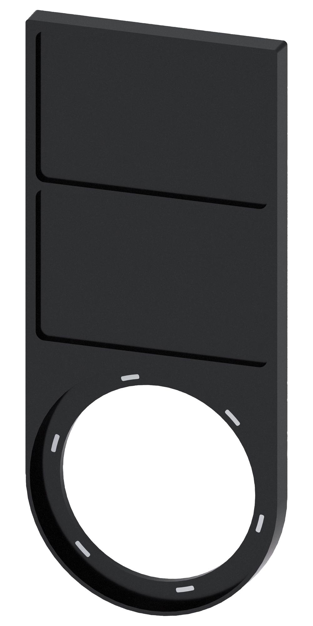 3SU1900-0BQ10-0AA0 LABEL HOLDER, PB SW/INDICATOR LIGHT, BLK SIEMENS