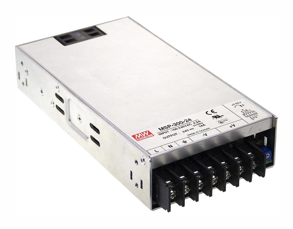 MSP-300-7.5 POWER SUPPLY, AC-DC, 7.5V, 40A MEAN WELL