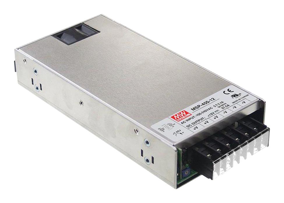 MSP-450-36 POWER SUPPLY, AC-DC, 36V, 12.5A MEAN WELL