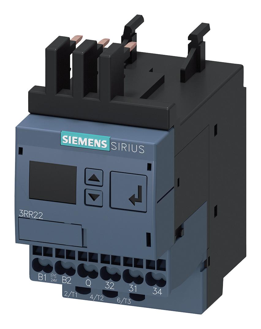 3RR2241-2FW30 CURRENT SENSING RELAY, 3A/400VAC, SPRING SIEMENS