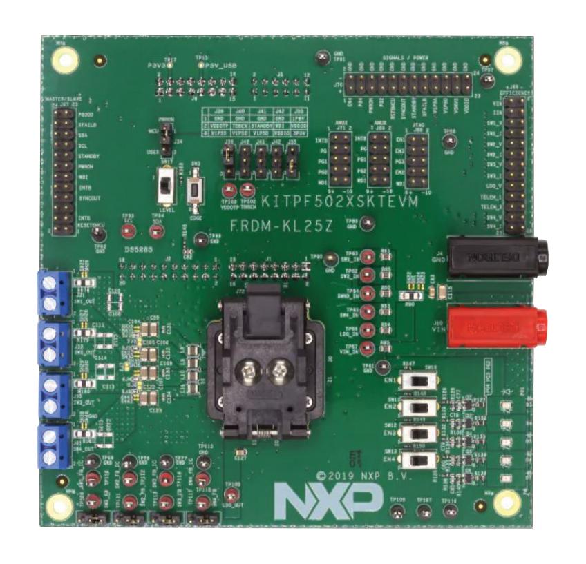 KITPF502XSKTEVM DEV BOARD, DC/DC BUCK CONVERTER NXP