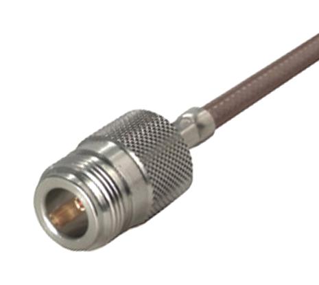21_N-50-4-76/133_UH RF COAX CONN, N JACK, 50 OHM, CABLE HUBER+SUHNER