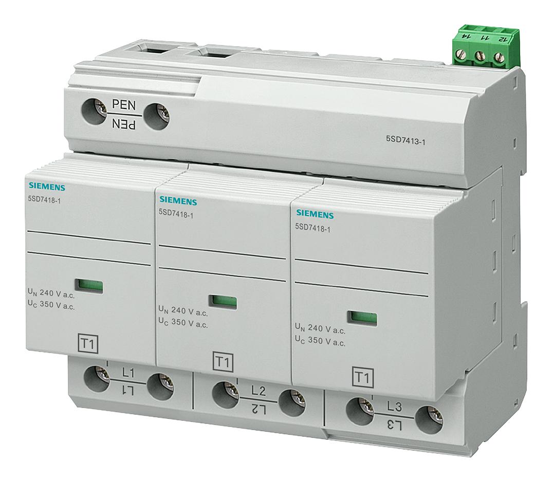 5SD7413-1 MAINS SURGE PROTECTORS SIEMENS