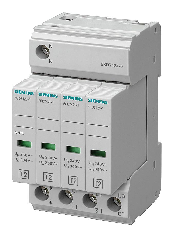 5SD7424-0 MAINS SURGE PROTECTORS SIEMENS