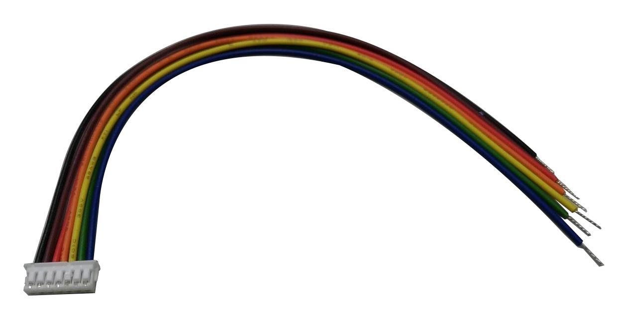 MP004784 CABLE ASSY, 7P WTB RCPT-FREE END, 150MM MULTICOMP PRO