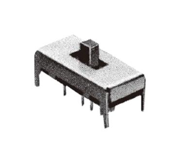 MFS201PA-5-Z SLIDE SWITCH, DP3T, 0.3A, 30VDC, THT NIDEC COPAL ELECTRONICS