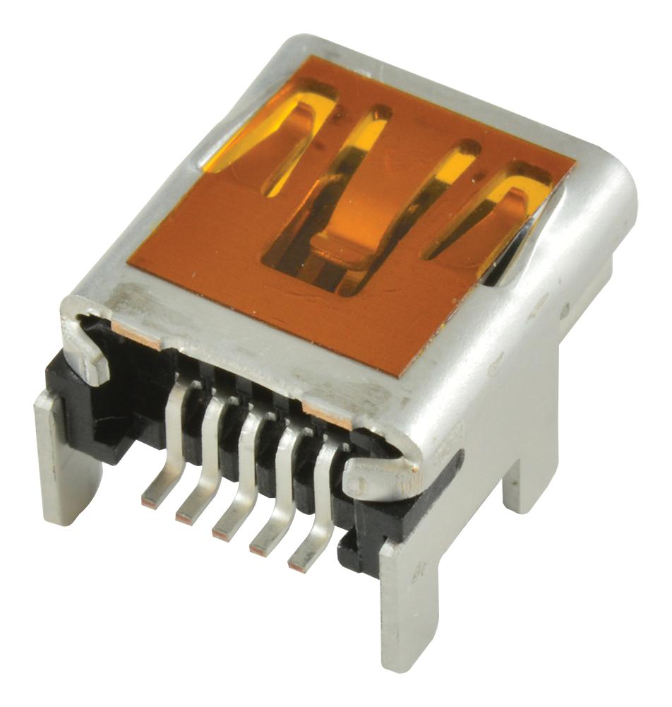 54819-0589 MINI USB, 2.0 TYPE B, RCPT, 5POS, SMT MOLEX