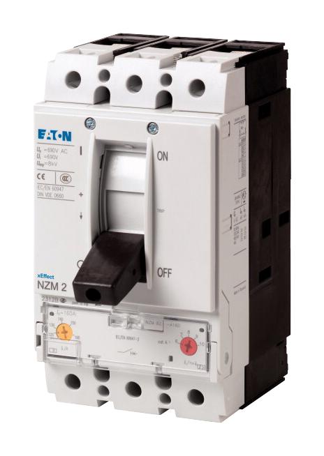 NZMH2-A100 MCCB, 100A, 3P, 150KA, THERM/MAG EATON MOELLER
