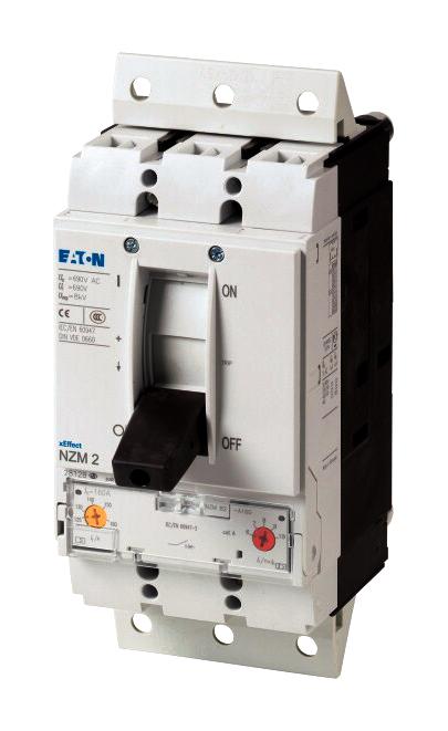 NZMC2-A160-SVE C.-BREAKER 3P SYST/LINE PROTECT. + PLUGS EATON MOELLER