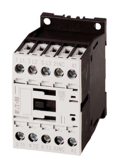 DILM12-01(230V50/60HZ) CONTACTOR, 3-POLE+1N/C, 5.5KW EATON MOELLER