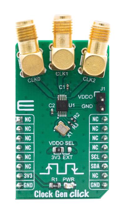 MIKROE-4113 CLOCK GEN CLICK BOARD MIKROELEKTRONIKA