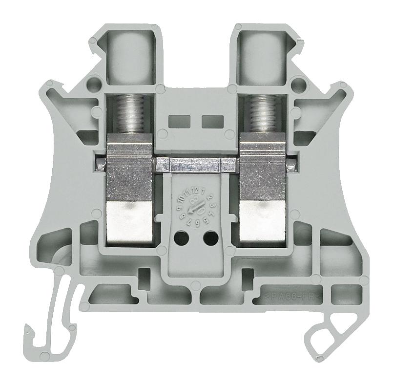 8WH1000-0AG00 TERMINAL BLOCK, DIN RAIL, 2POS, 4MM2 SIEMENS