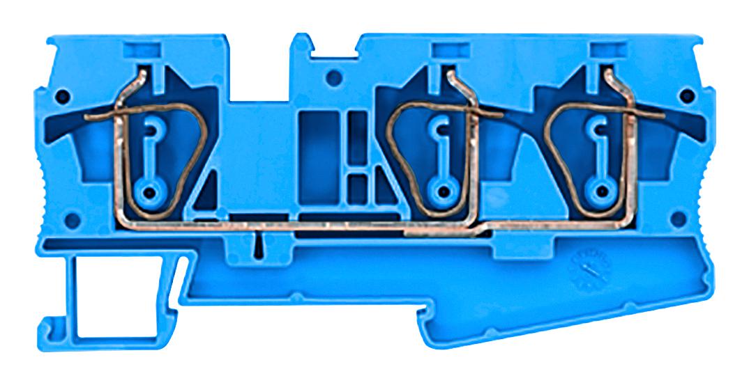 8WH2003-0AH01 DINRAIL TERMINAL BLOCK, 3WAY, 8AWG, BLU SIEMENS