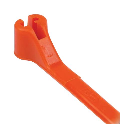 7TAG009160R0018 CABLE TIE, 140MM, PA66, ORANGE ABB