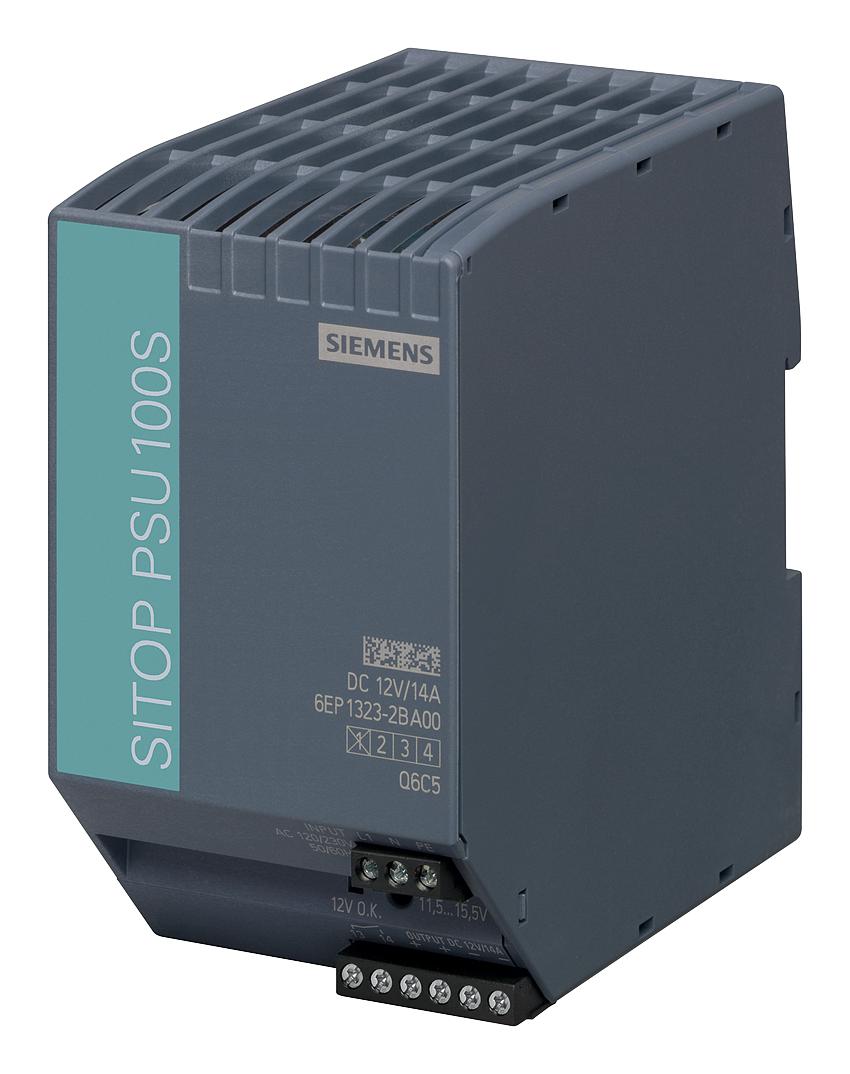 6EP1323-2BA00 POWER SUPPLY, AC-DC, 12V, 14A SIEMENS