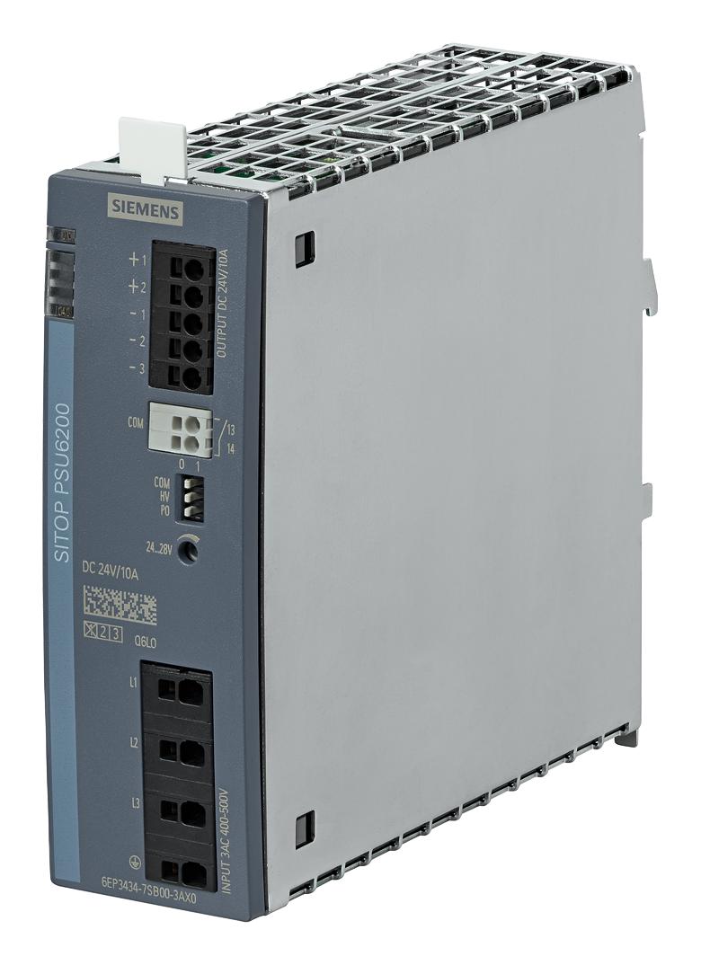 6EP3434-7SB00-3AX0 POWER SUPPLY, AC-DC, 24V, 10A SIEMENS