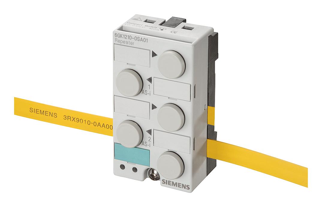 6GK1210-0SA01 REPEATER, AS-INTERFACE, 26.5 TO 31.6V SIEMENS