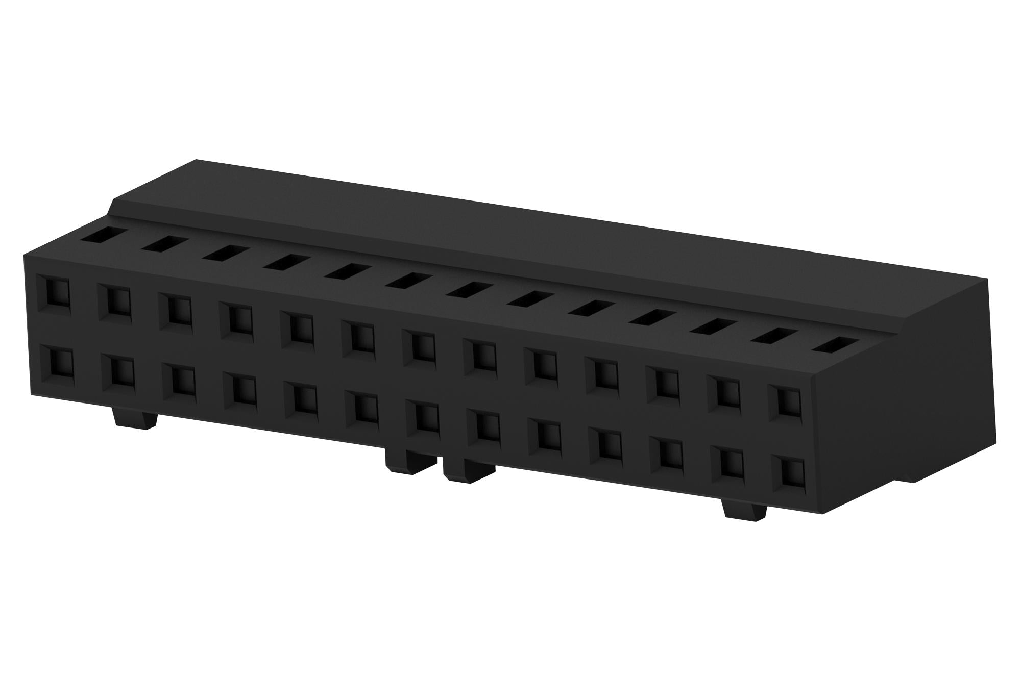 2-2316109-6 CONN HOUSING, RCPT, 26POS, 2ROW, 2MM TE CONNECTIVITY