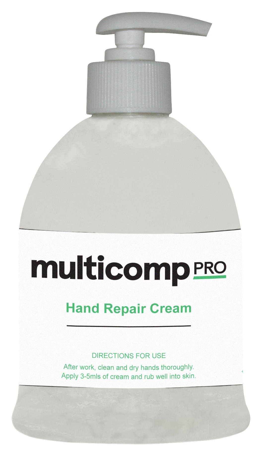 MP005022 HAND REPAIR CREAM, 500ML, PUMP BOTTLE MULTICOMP PRO
