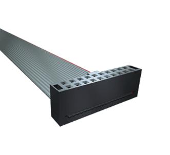 HCSD-17-D-03.00-01-N-G CABLE ASSY, IDC RCPT - IDC RCPT, 76.2MM SAMTEC