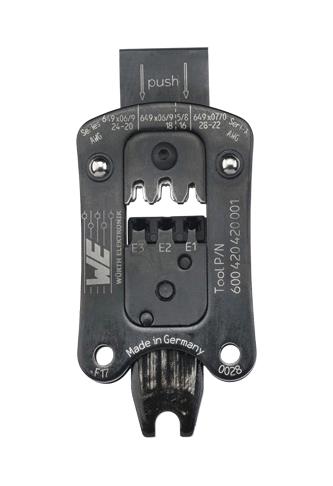 600420420001 CRIMP TOOL DIE, 28-16AWG POWER CONTACT WURTH ELEKTRONIK