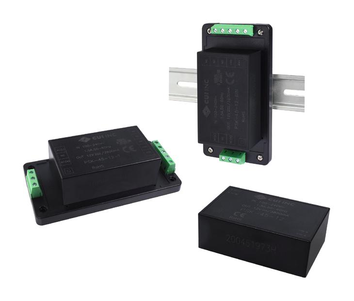 PSK-45-5-T POWER SUPPLY, AC-DC, 5V, 8A CUI