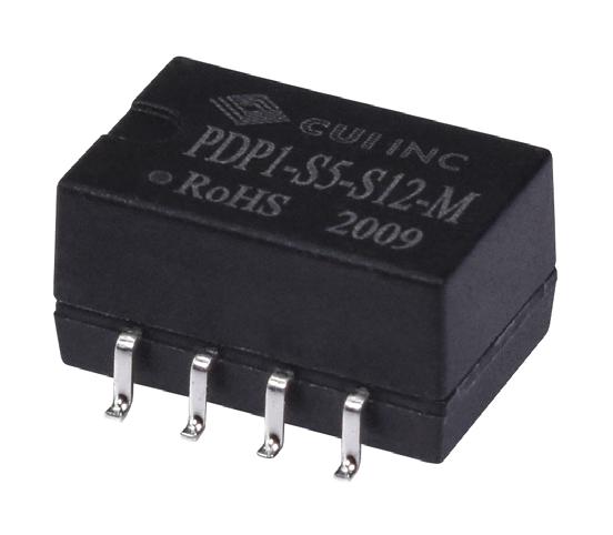 PDP1-S5-S5-M DC-DC CONVERTER, 5V, 0.2A CUI