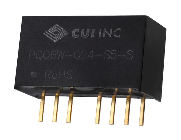 PQQ6W-Q24-S15-S DC-DC CONVERTER, 15V, 0.4A CUI