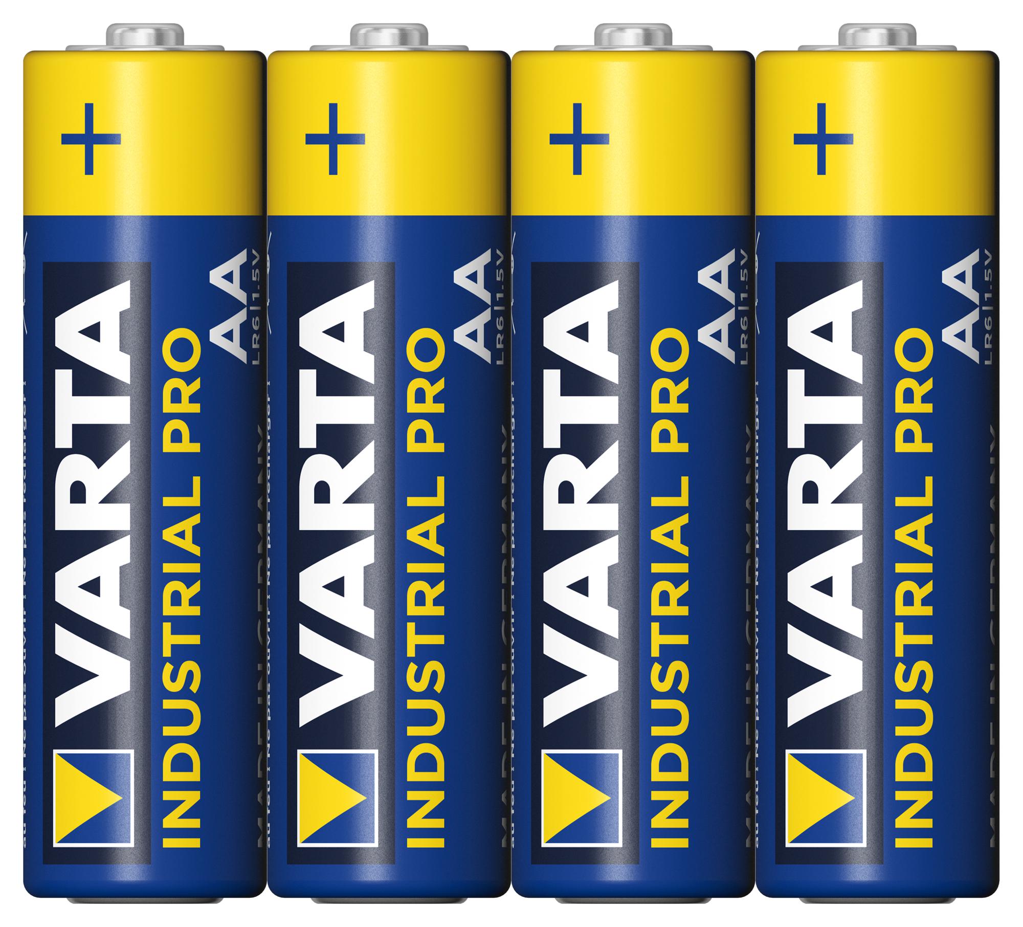 4006211354 ALKALINE, 1.5V, 2.95AH, AA, PK4 VARTA