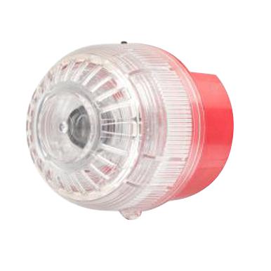 IS-B-02-02 SOUNDER, RED, CONTI/FLASH MOFLASH SIGNALLING