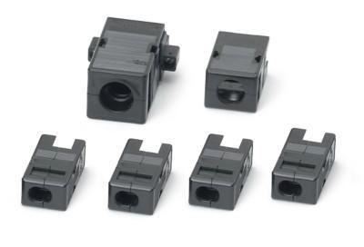 196375-01 BACKSHELL, 2-POS CONNECTOR BLOCK, PK4 NI