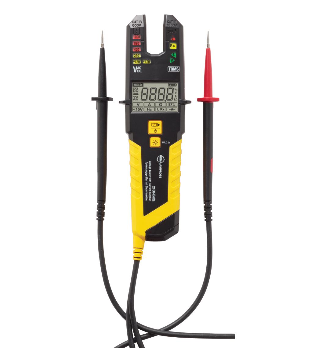 2100-DELTA VOLTAGE TESTER, TRMS, 200A BEHA-AMPROBE