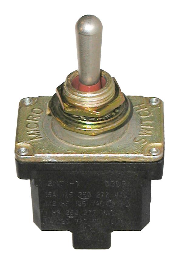 4NT1-2 TOGGLE SWITCH, 4PST, 20A, 28VDC, PANEL HONEYWELL