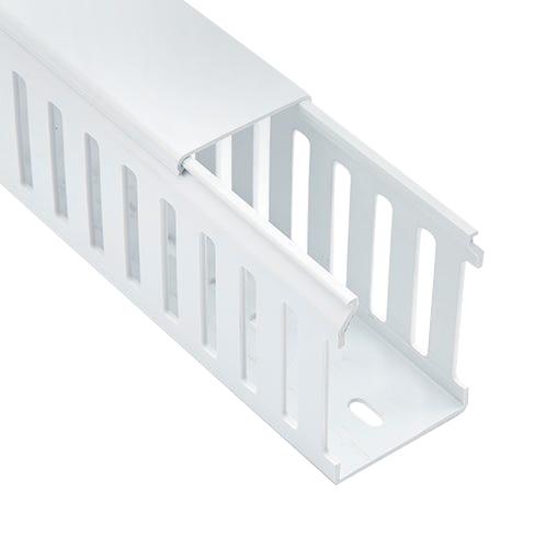 20460033H CLOSED SLOT DUCT, PC/ABS, GRY, 50X37.5MM BETADUCT