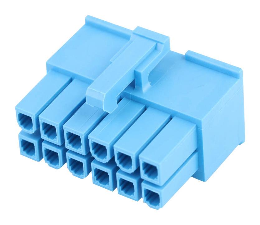 46992-1240 CONN HOUSING, RCPT, 12POS, 4.2MM, BLU MOLEX